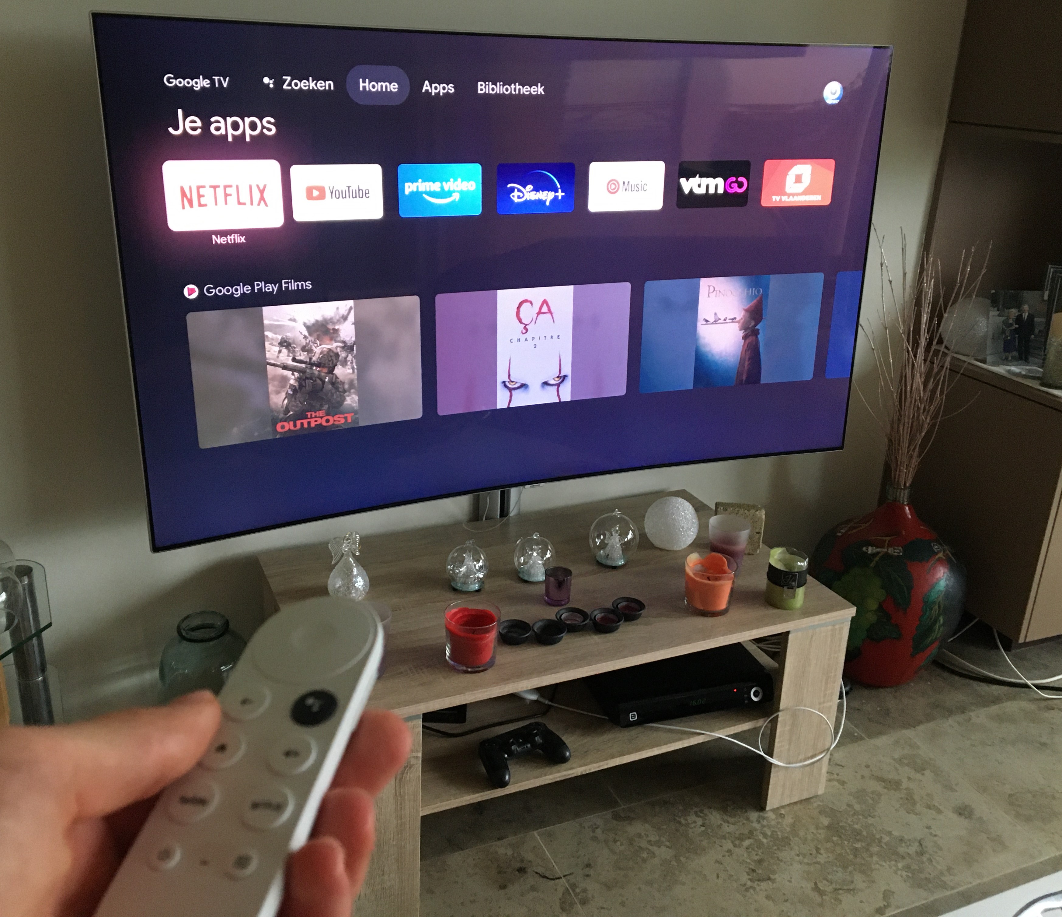 Chromecast met Google TV